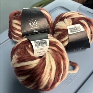 K+C Pixel Wool Yarn Arabian Spice